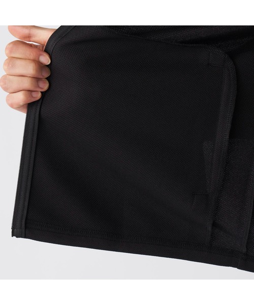 Kappa（カッパ）の「Kappa カッパ ブランド ワンポイント ロゴ 彩度テープ ブリスター ジャージ トラックジャケット（ジャージ・メンズ・ブラック/ネイビー・LL/L/M）」の13枚目の写真