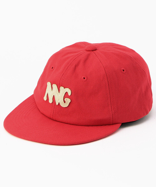NANGA(ナンガ)の「NANGA/ナンガ CANVAS NNG LOGO CAP キャンバス NNGロゴキャップ(キャップ・メンズ・ブラック/レッド/チャコールグレー/オリーブ・ONE SIZE)」の4枚目の写真
