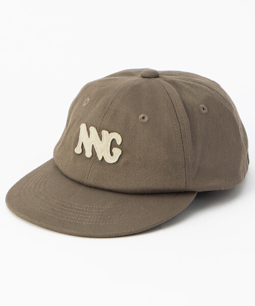 NANGA(ナンガ)の「NANGA/ナンガ CANVAS NNG LOGO CAP キャンバス NNGロゴキャップ(キャップ・メンズ・ブラック/レッド/チャコールグレー/オリーブ・ONE SIZE)」の3枚目の写真