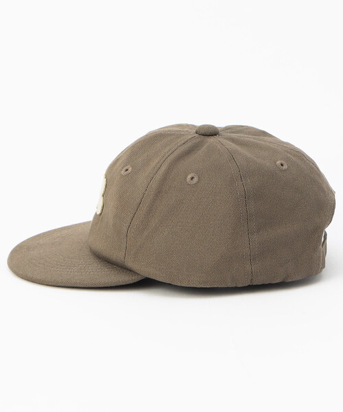 NANGA(ナンガ)の「NANGA/ナンガ CANVAS NNG LOGO CAP キャンバス NNGロゴキャップ(キャップ・メンズ・ブラック/レッド/チャコールグレー/オリーブ・ONE SIZE)」の5枚目の写真