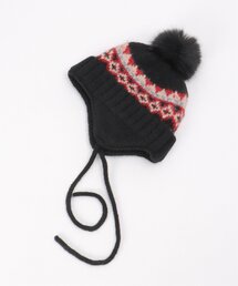 VENCEEXCHANGE | ノルディック柄ニット帽(ニットキャップ/ビーニー)