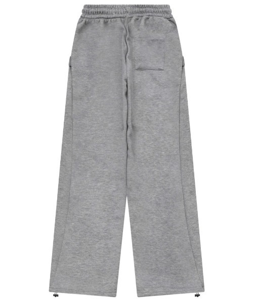 A'GEM/9 × .kom 『MUCENT/ムーセント』 WEIR SIDE BUTTON SWEAT PANTS