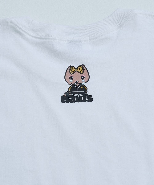 Hauls(ハウルズ)の「ギャル吉BIGロンTEE(Tシャツ/カットソー・レディース・ブラック/ホワイト・FREE)」の13枚目の写真