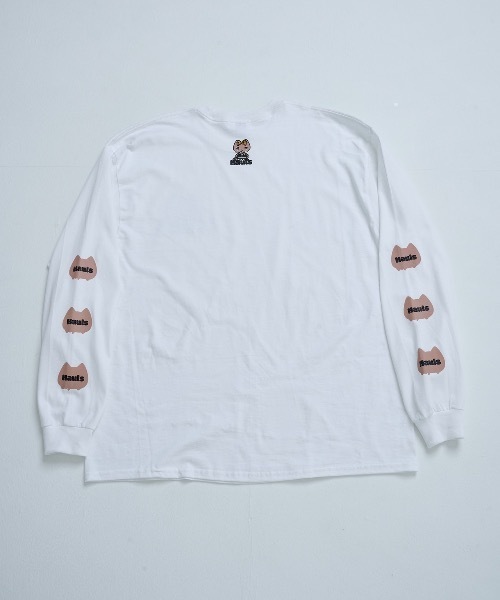Hauls(ハウルズ)の「ギャル吉BIGロンTEE(Tシャツ/カットソー・レディース・ブラック/ホワイト・FREE)」の11枚目の写真