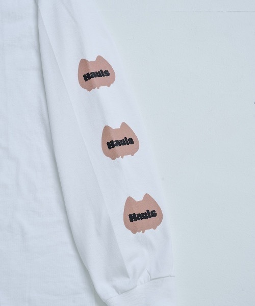 Hauls(ハウルズ)の「ギャル吉BIGロンTEE(Tシャツ/カットソー・レディース・ブラック/ホワイト・FREE)」の12枚目の写真