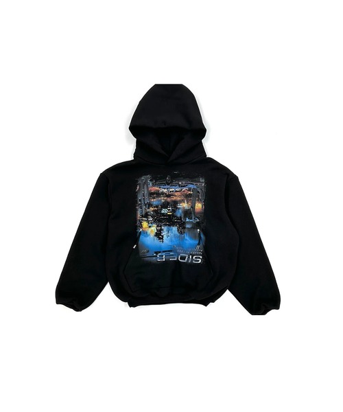 TANAKA(タナカ)の「THE SWEAT HOODIE(パーカー・メンズ・グレー/ブラック・M/L)」の2枚目の写真