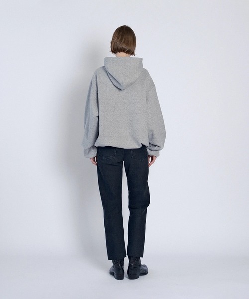 TANAKA(タナカ)の「THE SWEAT HOODIE(パーカー・メンズ・グレー/ブラック・M/L)」の6枚目の写真