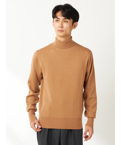 McGREGOR(マックレガー)の「【EDIT-B】タートルネックニット(ニット/セーター・メンズ・グレー/ブラック/アイボリー/キャメル・M/L)」の4枚目の写真