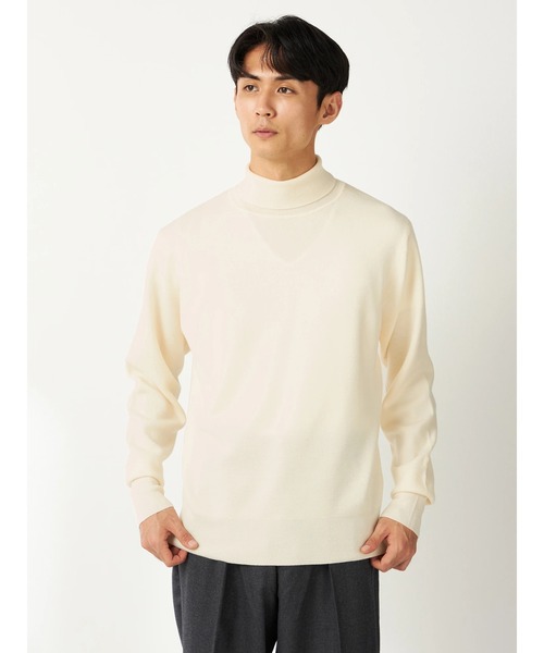 McGREGOR(マックレガー)の「【EDIT-B】タートルネックニット(ニット/セーター・メンズ・グレー/ブラック/アイボリー/キャメル・M/L)」の1枚目の写真