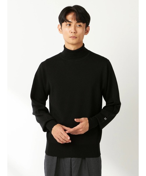 McGREGOR(マックレガー)の「【EDIT-B】タートルネックニット(ニット/セーター・メンズ・グレー/ブラック/アイボリー/キャメル・M/L)」の2枚目の写真