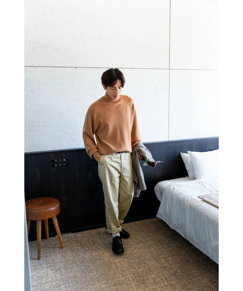 McGREGOR(マックレガー)の「【EDIT-B】タートルネックニット(ニット/セーター・メンズ・グレー/ブラック/アイボリー/キャメル・M/L)」の6枚目の写真