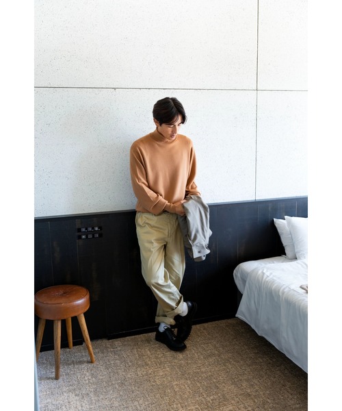 McGREGOR(マックレガー)の「【EDIT-B】タートルネックニット(ニット/セーター・メンズ・グレー/ブラック/アイボリー/キャメル・M/L)」の7枚目の写真