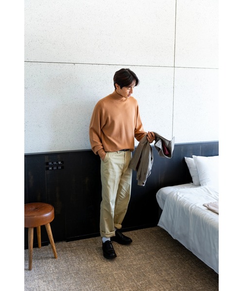 McGREGOR(マックレガー)の「【EDIT-B】タートルネックニット(ニット/セーター・メンズ・グレー/ブラック/アイボリー/キャメル・M/L)」の8枚目の写真