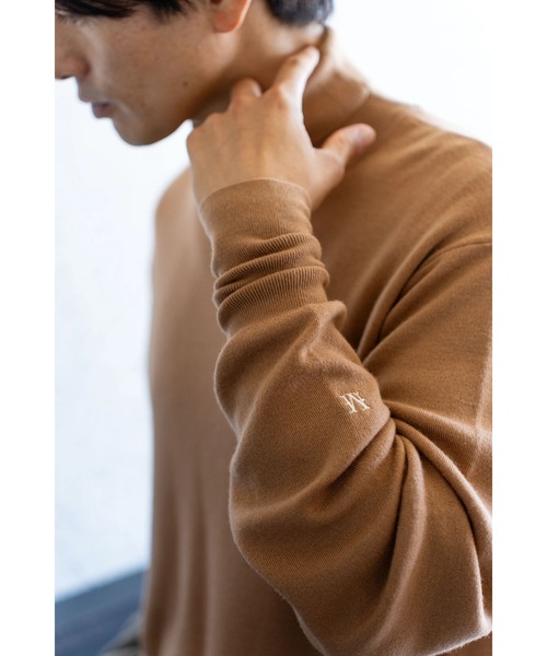 McGREGOR(マックレガー)の「【EDIT-B】タートルネックニット(ニット/セーター・メンズ・グレー/ブラック/アイボリー/キャメル・M/L)」の9枚目の写真