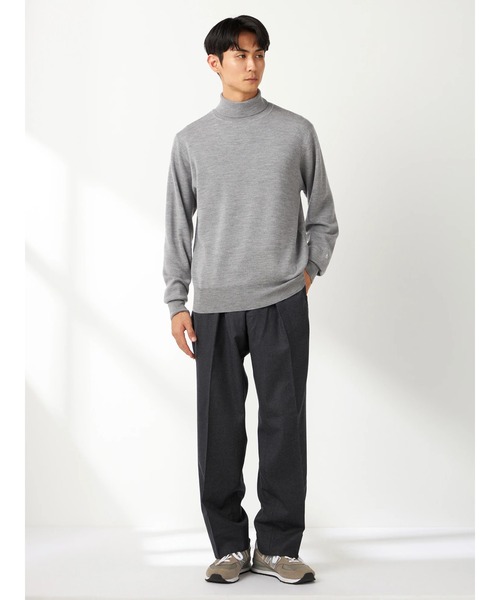 McGREGOR(マックレガー)の「【EDIT-B】タートルネックニット(ニット/セーター・メンズ・グレー/ブラック/アイボリー/キャメル・M/L)」の13枚目の写真