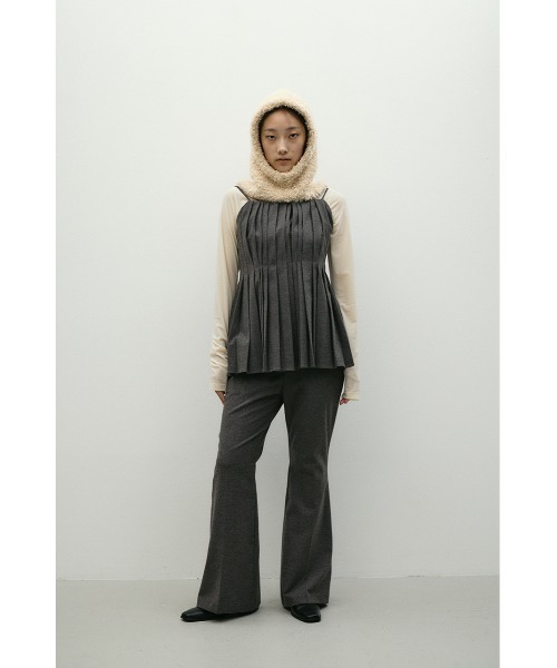 STYLEMIXER(スタイルミキサー)の「センタープレスフレアパンツ(その他パンツ・レディース・ブラック/グレー/ブラウン・SMALL/MEDIUM)」の13枚目の写真
