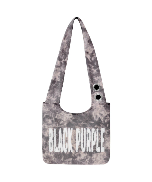 BLACKPURPLE(ブラックパープル)の「デュースロングハンドルバッグ Deux-Eyelet Long Handle Bag_Gray(メッセンジャーバッグ・レディース・グレー・FREE)」の1枚目の写真