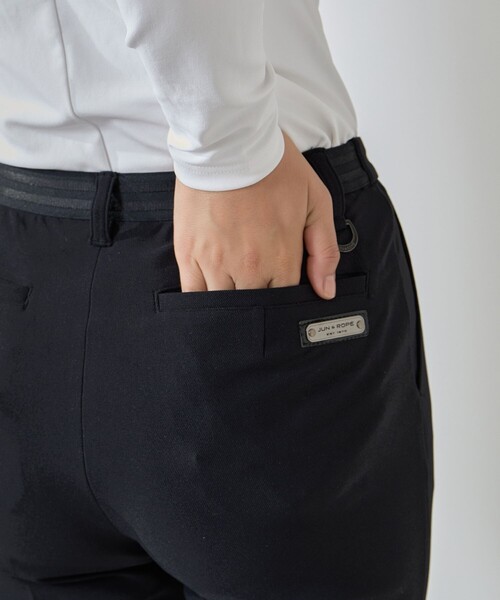 JUN&ROPE'(ジュンアンドロペ)の「ハイテンションストレートスリムパンツ(その他パンツ・レディース・ネイビー/ホワイト/ブラック・M/L)」の22枚目の写真