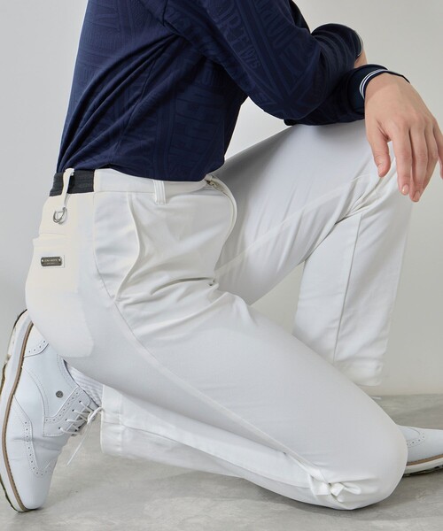 JUN&ROPE'(ジュンアンドロペ)の「ハイテンションストレートスリムパンツ(その他パンツ・レディース・ネイビー/ホワイト/ブラック・M/L)」の11枚目の写真