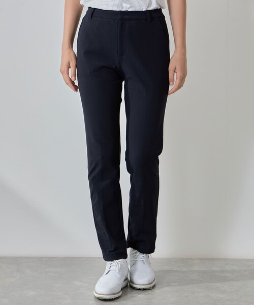 JUN&ROPE'(ジュンアンドロペ)の「ハイテンションストレートスリムパンツ(その他パンツ・レディース・ネイビー/ホワイト/ブラック・M/L)」の9枚目の写真