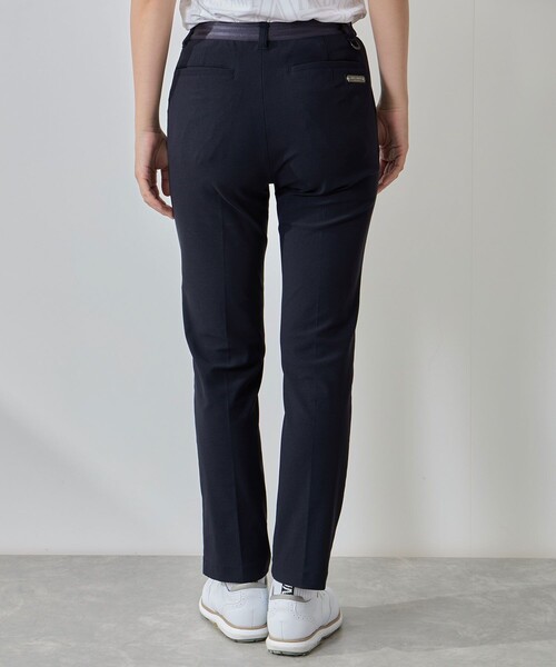 JUN&ROPE'(ジュンアンドロペ)の「ハイテンションストレートスリムパンツ(その他パンツ・レディース・ネイビー/ホワイト/ブラック・M/L)」の8枚目の写真