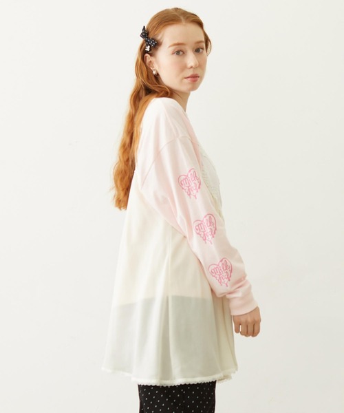 MILKFED.（ミルクフェド）の「GATHERED CAMISOLE（キャミソール・レディース・オフホワイト/ライトピンク/ブラック・ONE SIZE）」の6枚目の写真