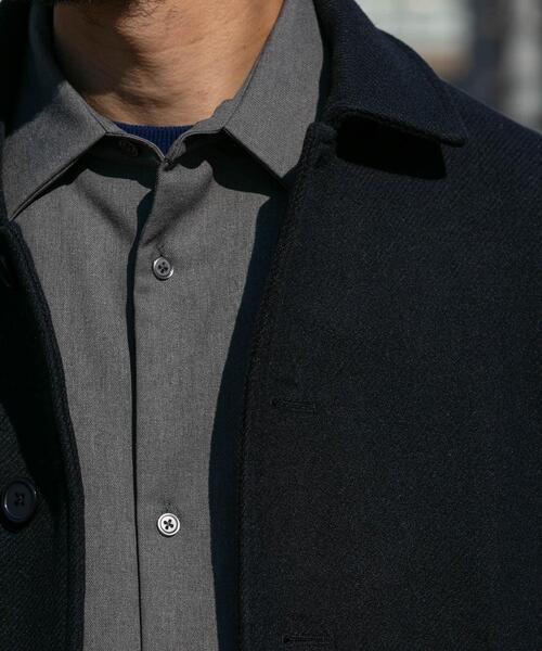 URBAN RESEARCH ROSSO MEN（アーバンリサーチロッソメン）の「『XLサイズあり』ヒートパテッドシャツジャケット（ダウンジャケット/コート・メンズ・ブラック/グレー・MEDIUM/LARGE/X-LARGE）」の5枚目の写真