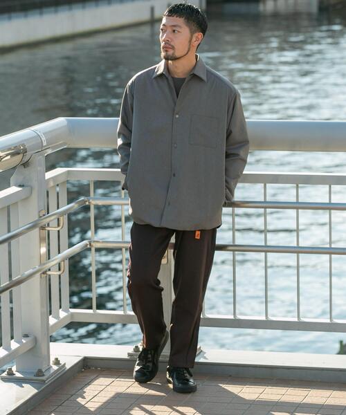 URBAN RESEARCH ROSSO MEN（アーバンリサーチロッソメン）の「『XLサイズあり』ヒートパテッドシャツジャケット（ダウンジャケット/コート・メンズ・ブラック/グレー・MEDIUM/LARGE/X-LARGE）」の12枚目の写真