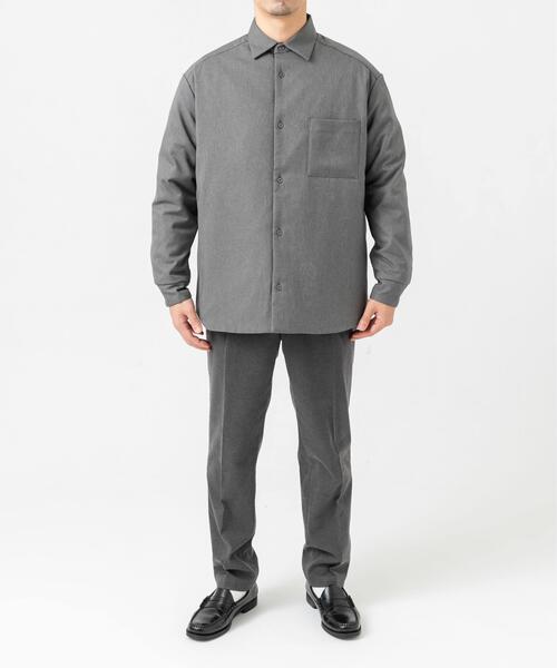 URBAN RESEARCH ROSSO MEN（アーバンリサーチロッソメン）の「『XLサイズあり』ヒートパテッドシャツジャケット（ダウンジャケット/コート・メンズ・ブラック/グレー・MEDIUM/LARGE/X-LARGE）」の17枚目の写真