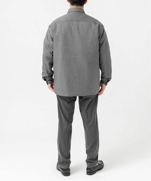 URBAN RESEARCH ROSSO MEN（アーバンリサーチロッソメン）の「『XLサイズあり』ヒートパテッドシャツジャケット（ダウンジャケット/コート・メンズ・ブラック/グレー・MEDIUM/LARGE/X-LARGE）」の19枚目の写真