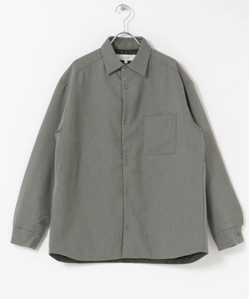 URBAN RESEARCH ROSSO MEN（アーバンリサーチロッソメン）の「『XLサイズあり』ヒートパテッドシャツジャケット（ダウンジャケット/コート・メンズ・ブラック/グレー・MEDIUM/LARGE/X-LARGE）」の20枚目の写真