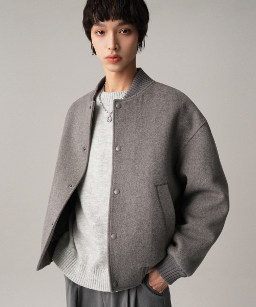 AVANDRESS(アバンドレス )の「Aube Wool Handmade Blouson BLACK(ブルゾン・メンズ・ブラック・MEDIUM/LARGE)」の3枚目の写真