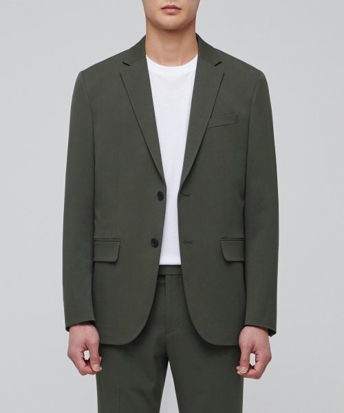 MUSINSA STANDARD(ムシンサスタンダード)の「ベーシックブレザー【ダスティカーキ】(テーラードジャケット・メンズ・その他・XX-LARGE/MEDIUM/LARGE/X-LARGE)」の1枚目の写真