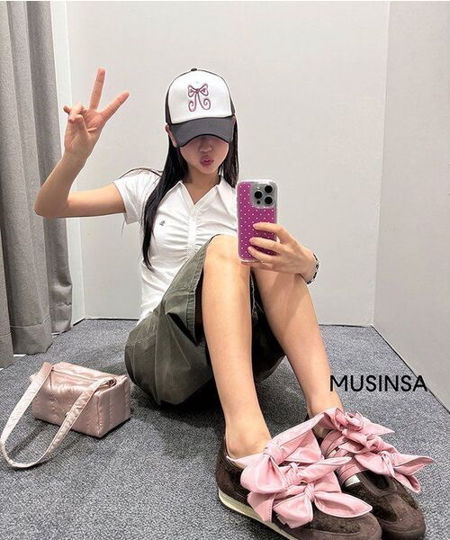 AVANDRESS（アバンドレス ）の「染めバミューダデニムパンツ カーキ（その他パンツ・レディース・カーキ・SMALL/MEDIUM/LARGE/X-LARGE/X-SMALL）」の7枚目の写真
