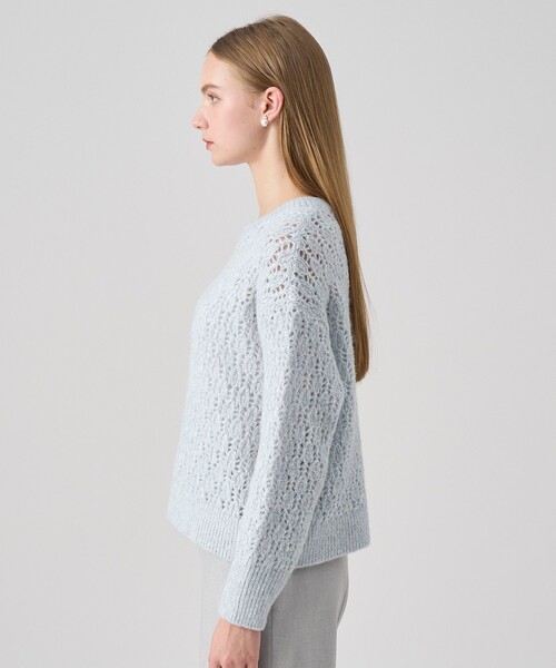 ダイヤレースワイド プルオーバー（ニット/セーター）｜ANAYI（アナイ