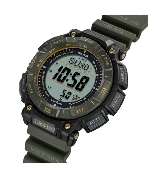 PRO TREK（プロトレック）の「PRO TREK 30th Anniversary Model / PRG-340ANS-3JR（デジタル腕時計・メンズ・グリーン・FREE）」の8枚目の写真