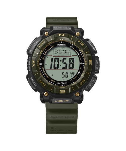 PRO TREK（プロトレック）の「PRO TREK 30th Anniversary Model / PRG-340ANS-3JR（デジタル腕時計・メンズ・グリーン・FREE）」の5枚目の写真