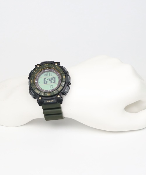 PRO TREK（プロトレック）の「PRO TREK 30th Anniversary Model / PRG-340ANS-3JR（デジタル腕時計・メンズ・グリーン・FREE）」の22枚目の写真
