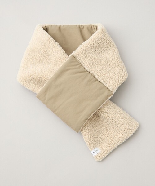 coen（コーエン）の「リバーシブルボアマフラー（マフラー・メンズ・オリーブ/ブラック/ナチュラル・FREE）」の15枚目の写真