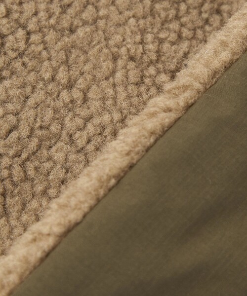 coen（コーエン）の「リバーシブルボアマフラー（マフラー・メンズ・オリーブ/ブラック/ナチュラル・FREE）」の18枚目の写真