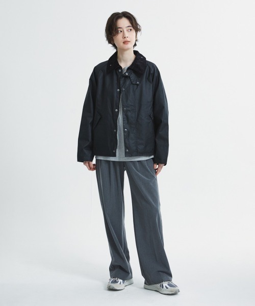 バブアー TRANSPORT トランスポート ワックス ショート ジャケット セール】Barbour Transport Wax Short Jacket（バブアー トランス