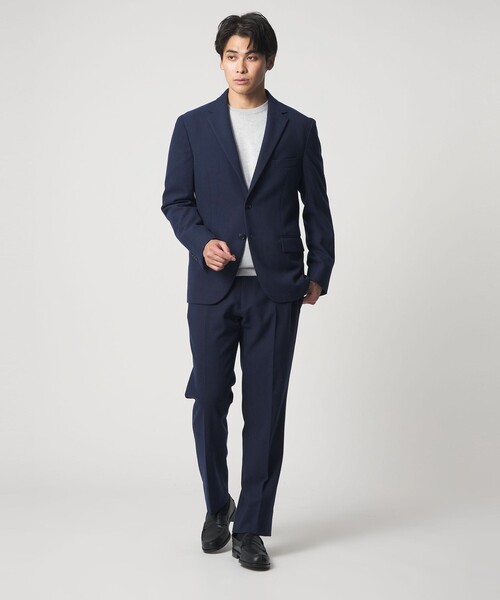 A DAY IN THE LIFE UNITED ARROWS(アデイインザライフユナイテッドアローズ)の「ヘリンボーン ミルド 2ボタンジャケット-セットアップ対応-<A DAY IN THE LIFE>(テーラードジャケット・メンズ・ネイビー/ダークグレー・M/XL/S/L)」の8枚目の写真