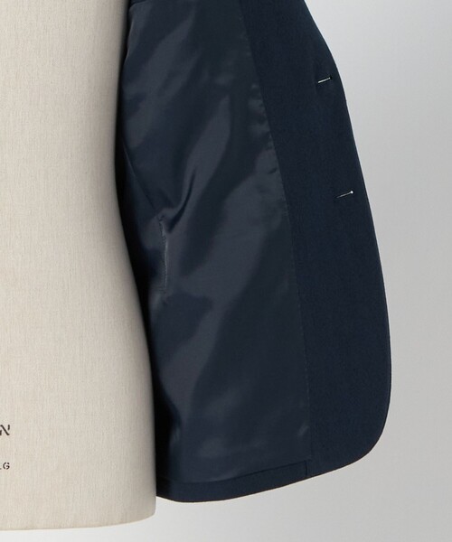 セール】ヘリンボーン ミルド 2ボタンジャケット-セットアップ対応-＜A