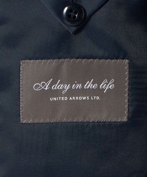 A DAY IN THE LIFE UNITED ARROWS(アデイインザライフユナイテッドアローズ)の「ヘリンボーン ミルド 2ボタンジャケット-セットアップ対応-<A DAY IN THE LIFE>(テーラードジャケット・メンズ・ネイビー/ダークグレー・M/XL/S/L)」の18枚目の写真