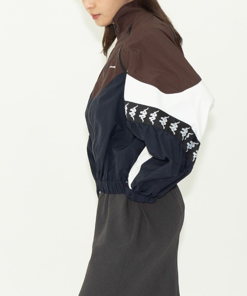 THINGS THAT MATTER（シングス ザット マター）の「× Kappa MULTI COLOR BLOUSON / カッパ  マルチカラーブルゾン（ブルゾン・レディース・ネイビー/イエロー×グレー・FREE）」の12枚目の写真