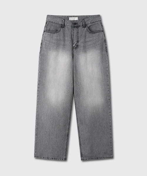 DIVEIN（ダイブイン）の「LOOSED WIDE DENIM PANTS (LIGHT WASHED BLACK)（デニムパンツ・メンズ・その他・0/1/2）」の3枚目の写真