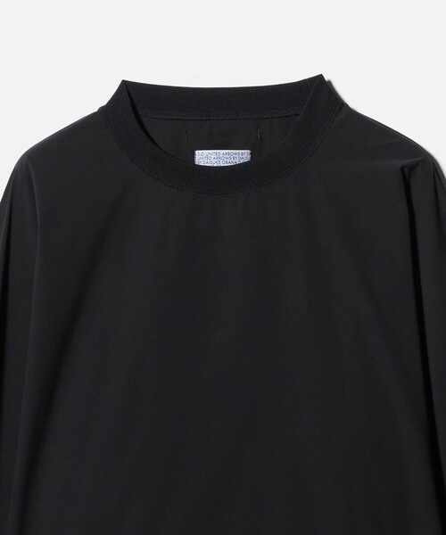 UNITED ARROWS & SONS by DAISUKE OBANA（ユナイテッドアローズアンドサンズバイダイスケオバナ）の「＜D.O UNITED ARROWS BY DAISUKE OBANA＞ TFT DLMN L/S CREW BLACK/ロングスリーブシャツ（Tシャツ/カットソー・メンズ・ブラック・L/XL/S/M）」の3枚目の写真