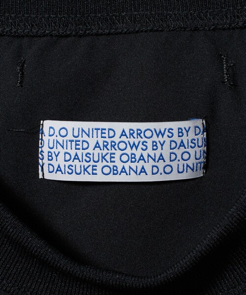 UNITED ARROWS & SONS by DAISUKE OBANA（ユナイテッドアローズアンドサンズバイダイスケオバナ）の「＜D.O UNITED ARROWS BY DAISUKE OBANA＞ TFT DLMN L/S CREW BLACK/ロングスリーブシャツ（Tシャツ/カットソー・メンズ・ブラック・L/XL/S/M）」の9枚目の写真