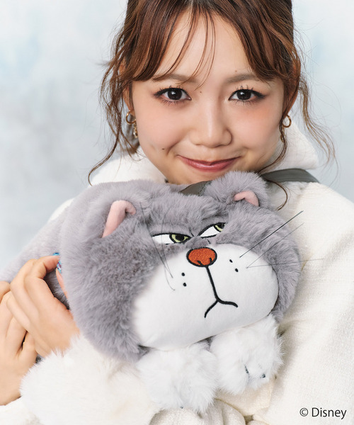 Disney】シンデレラ/ルシファー/ぬいぐるみショルダーバッグ