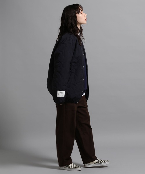 GEORGE'S(ジョージズ)の「キルティングアートブルゾン(ブルゾン・メンズ・カーキ/ブラック・LARGE/MEDIUM)」の5枚目の写真